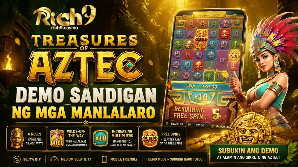 Treasures of Aztec Demo Sandigan ng Mga Manlalaro